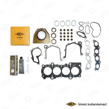 Tam Takım Conta Fiesta V 01>08 . Fusion 01>12. Focus Iı 03>14 Silindir Kapak Contalı 1.4 80Hp Zetec SKT 4C-027-10