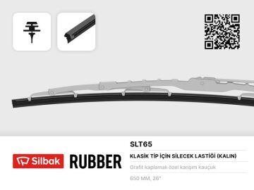 Silecek Lastiği 650Mm Tel Takılan SILBAK SLT65
