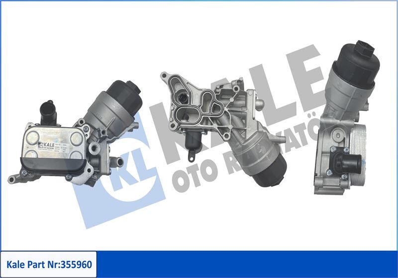 Yağ Sogutucusu Komple Corsa D-Astra H-J Merıva B-Aveo-Doblo-Lınea-Grande Punto 1.3 Dth-Mtj Z13dth-Dtj A13dtc-Dte-Dtr Kalın Tip KALE 355960