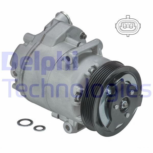 Klima Kompresörü Opel Astra J 09>15 Merıva B 10>15 1.3 Cdtı 1.7 Cdtı DELPHI TSP0155967
