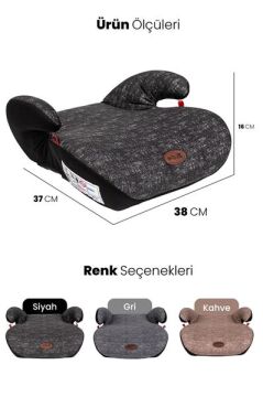 Bebek Koltuk Yükseltici Bodster Gri Yaş Grup Iı-Iıı/15-36 Kg AFT MOJ15303178-G