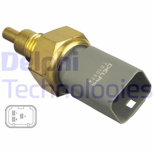 Hararet Müşürü 3 Fişli Alfa Romeo 145 146 156 166 Gtv Spider Fıat Brava Bravo Coupe Marea Sıena Lancıa Y Lybra Dedra Kappa DELPHI TS10374