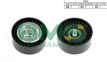 Alternatör Avare Gergi Rulmanı Astra J 09>14 Insıgnıa A 09>17-Zafıra C 10>18 2.0 Cdtı Dtj-Dtc -Dtl-D Te BMS 518
