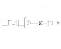 Buji Kablosu Mıtsubıshı Outlander 2.0L 4G63 Dohc Cu2w 02-06 - 2 Kablolu Set HELLUX HBK.3522