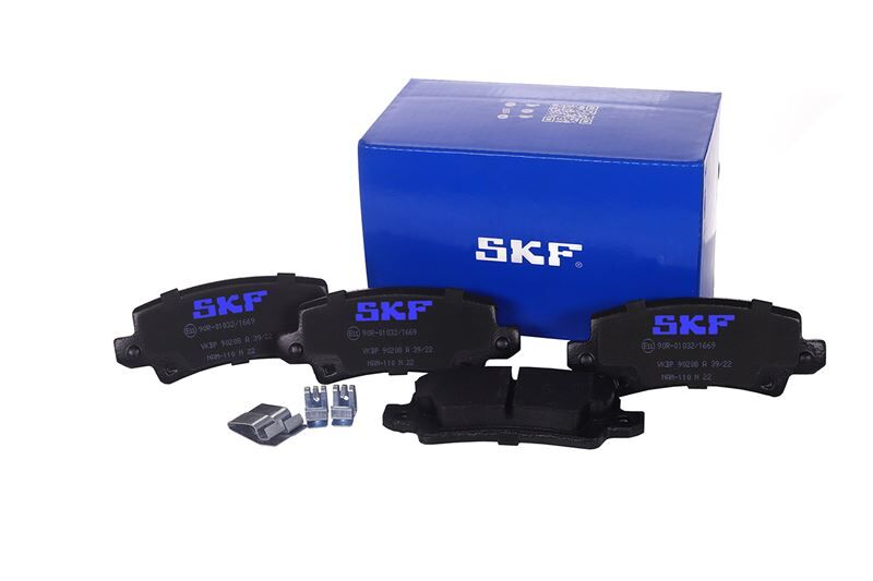 Arka Fren Balata Toyota Corolla 1.4L 1.6L 4Zz-Fe 3Zz-Fe Zze120 Zze121 Vvti 02-06 / 1.4L 1Ndtv Nde120 04-06 SKF VKBP90208A