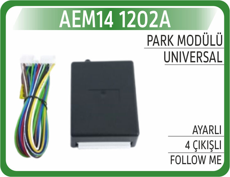 Park Modülü Ayarlı 4 Çıkışlı Follow Me AEM14 1202A