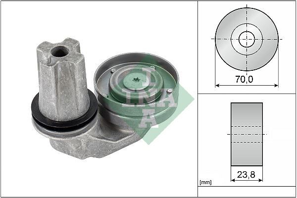 Kayıs Gergı Rulmanı Land Rover 276Dt 306Dt Dıscovery Iıı-Iv L319 Range Rover Sport I L320 Kutuklu INA 534063510