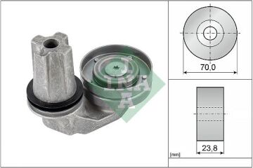 Kayıs Gergı Rulmanı Land Rover 276Dt 306Dt Dıscovery Iıı-Iv L319 Range Rover Sport I L320 Kutuklu INA 534063510