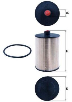 Yakıt Filtresi Lt28-Lt35-Lt46 2.8Tdı 01-06 Volvo S60 2.4D D5 01-10 S80 2.4D D5 01-06 V70 Iı 2.4D D5 01-08 Xc70 2.4D5 02-07 Xc9o D3 D5 02-14 Vw 2D0127177-2D0127159 MAHLE KX217D