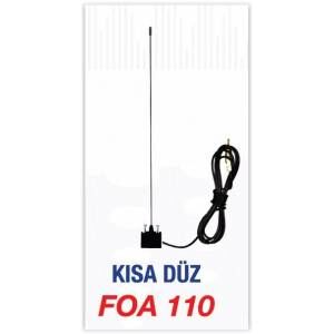 Oluk Anteni Kısa Düz Üniversal FLAS FOA110