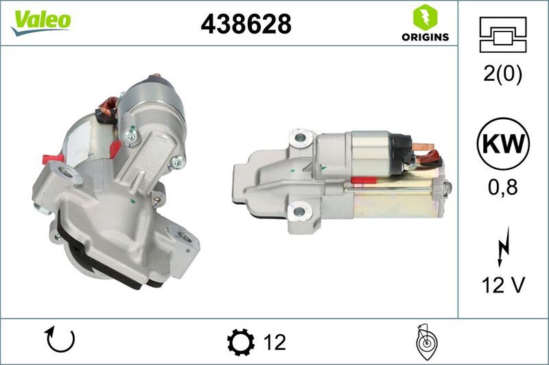 Marş Motoru Focus-Fiesta-Kuga-Puma 18> 1.5 Dragon-1.0 Ecoboost VALEO 438628