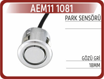 Park Sensörü Gözü Gri 18Mm AEM11 1081