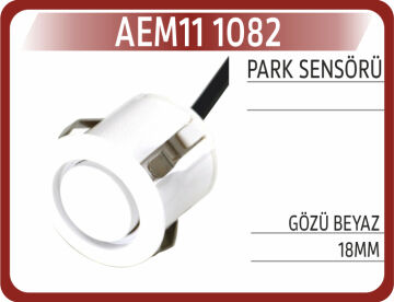 Park Sensörü Gözü Beyaz 18Mm AEM11 1082