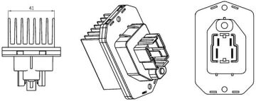 Klıma Fan Regulatoru Land Rover Dıscovery Iıı-Iv L319 Range Rover Sport L320 MAHLE ABR76000S