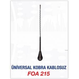 Tavan Anteni Kobra Üniversal Vw-Toyota-Reno-Fıat-Opel FLAS FOA215