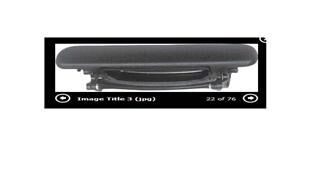 Kapı Dış Açma Kolu Ym R9-R11 315 KAYA KR288