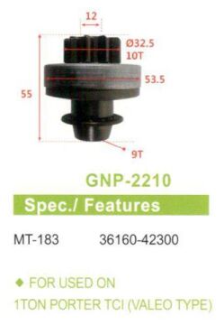 Umd-5617 10 Dıs Hyundaı Starex-Kıa Bongo GENON 2210