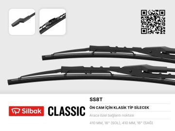 Silecek Süpürgesi 430Mm R9-R11 Ym SILBAK SS8T