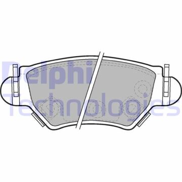 Arka Fren Disk Balata Astra G 98>05 Zafıra A 98>05 Corsa C-Combo C 03>09 DELPHI LP1553