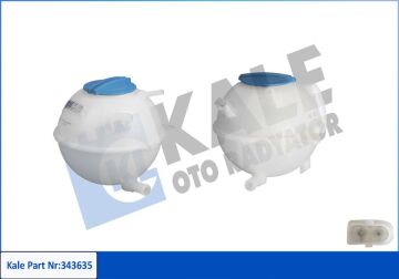Radyatör Yedek Su Deposu Vw-Skoda-Seat-Audi-Bora-Golf-Octavia-Leon-Cordoba-A3 97> KALE 343635
