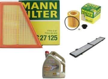Bmw X1 E84 Kasa 1.6i Benzinli Periyodik Bakım Filtre Seti Castrol 5w30 C27125 - HU816 z KIT - WPK213 - CASTROL