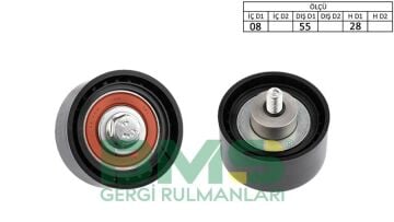Kayıs Gergı Rulmanı Bmw N47 N57 E87 E90 F10 E83 E84 E70 E71 F07 F16 BMS 520