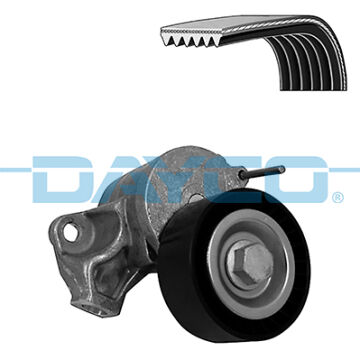 V Kayış Gergisi Kütük V Kayış 6Pk 1080 Vw-Skoda-Seat-Audi-Polo-Fabia-İbiza-Toledo-A1 14> Cusa-Cus B-Cyzb-Cuta-Cyza 1.4 Tdı DAYCO KPV915