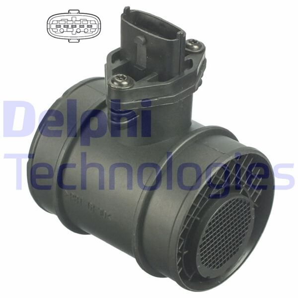 Hava Kütle Ölçer Debimetre Corsa C-Combo C 1.3-1.7 Astra G 1.7 Y13dt-Z13dt-Z17dth-Dtl DELPHI AF10280-12B1