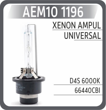 Xenon Ampul D4s 6000K AEM10 1196