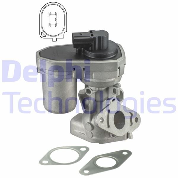Egr Valfi Boxer Iıı Jumper Iıı 06> 2.2 Hdı P22dte Ford Puma-Transıt V347 2.2 Tdcı Fıat Ducato 2.2 Jtd 100Cv Land Rover Defender Cabrıo 2.4Td4 4 4 07> DELPHI EG10399-12B1