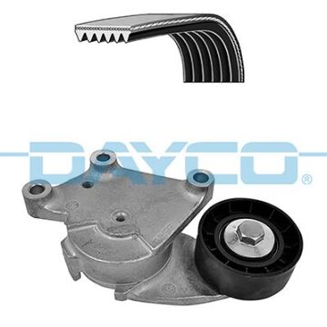 Alternatör Gergi Kiti Corsa F-Combo E-Crossland-Grandland-Vıvaro C-P206-P208-P307-P308-P508-P2008 P3 008-Partner-Berlıngo-C3-C4-Focus Iı-Iıı Fıesta V-Vı-Fusıon-B Max-Courıer 1.4-1.5-1.6 Bluehdı-Tdcı 6 DAYCO KPV403