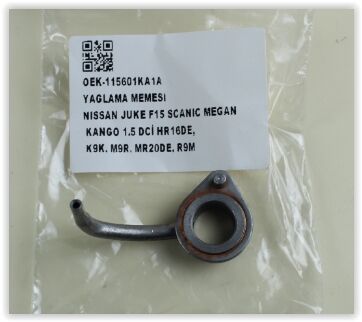 Yağlama Memesi Nıssan Juke F15-Scanıc-Mgn-Kng 1.5 Dci Hr16de-K9k-M9r-Mr20de-R9m OE-ORIJINAL 115601KA1A