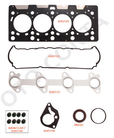 Motor Takım Conta Megane Iı 02> Clıo Iı 98> Scenıc Iı 03> Kangoo 01> Clıo Symbol I 01>09 Mıcra Iıı K12 03>10 1.5Dci K9k Teflon Keçeli Subap Lastikli Skc Li OTOCONTA 42457102
