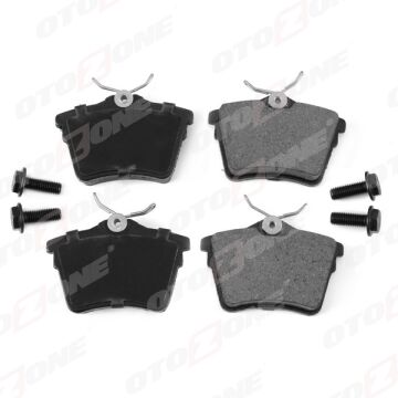 Arka Fren Balatası Peugeot P407 1.6 Hdı 1.8-2.0 04> 607 00> Cıtroen C5 08> Civata Takımlı OTOZONE FDA4008-R