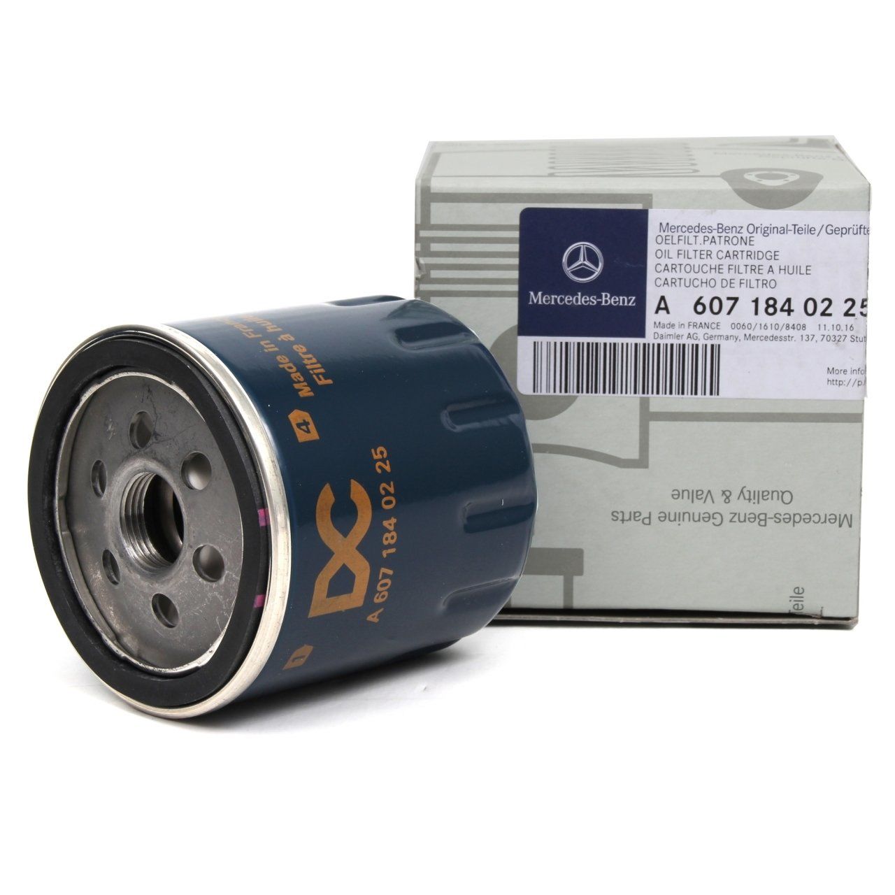 Mercedes W176 Kasa A180 D Yağ Filtresi Orijinal Mercedes A6071840225