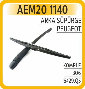 Arka Silecek Kolu Süpürgesi Komple Peugeot P306-Cıtroen Xp 93> AEM20 1140