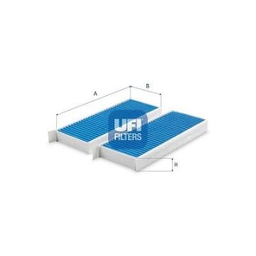 Polen Filtresi Astra L 21> P308 Iı-Iıı 13> P508 18> Karbonlu UFI 3425400